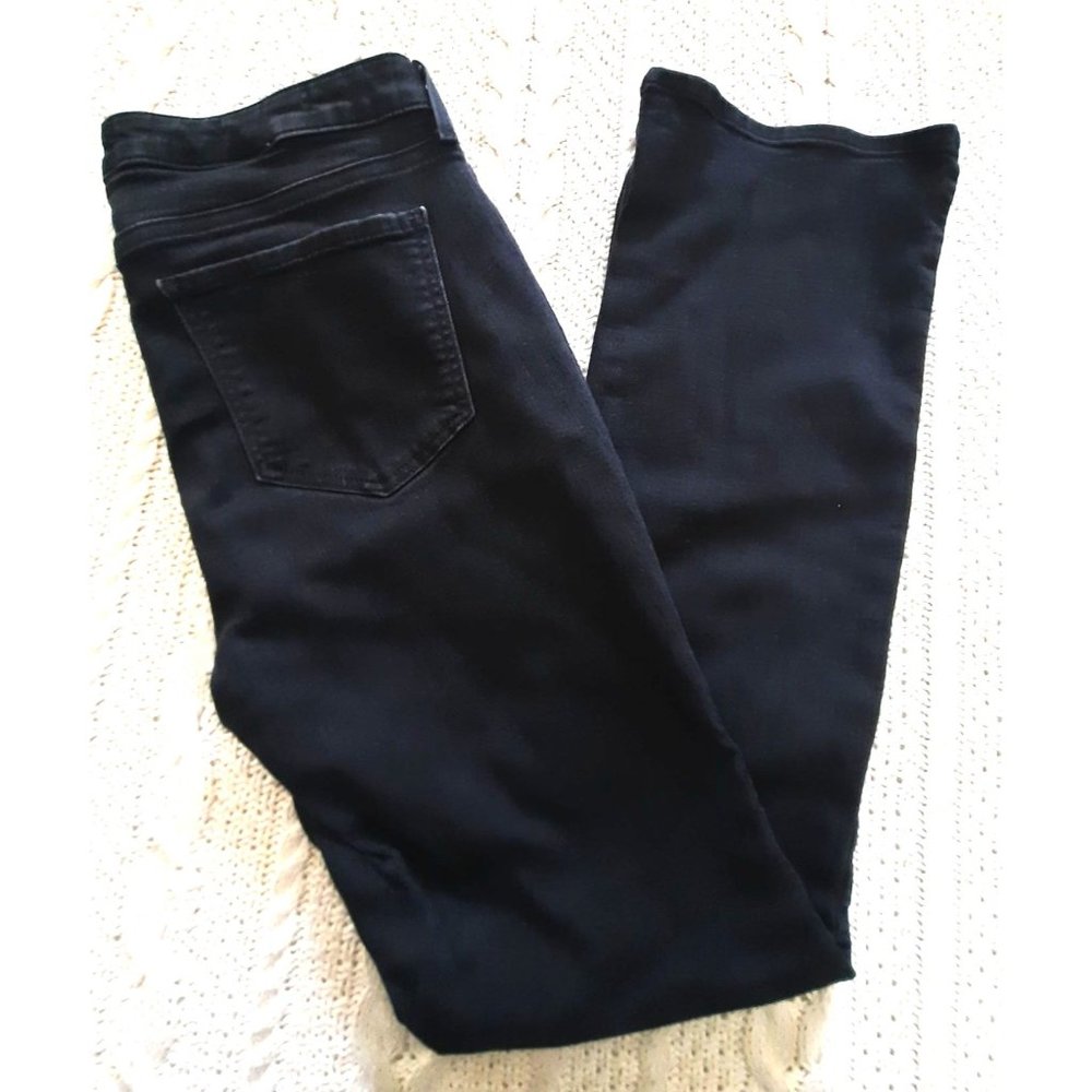 NYDJ for Chicos Sz. 8 Bootcut Black Jeans
